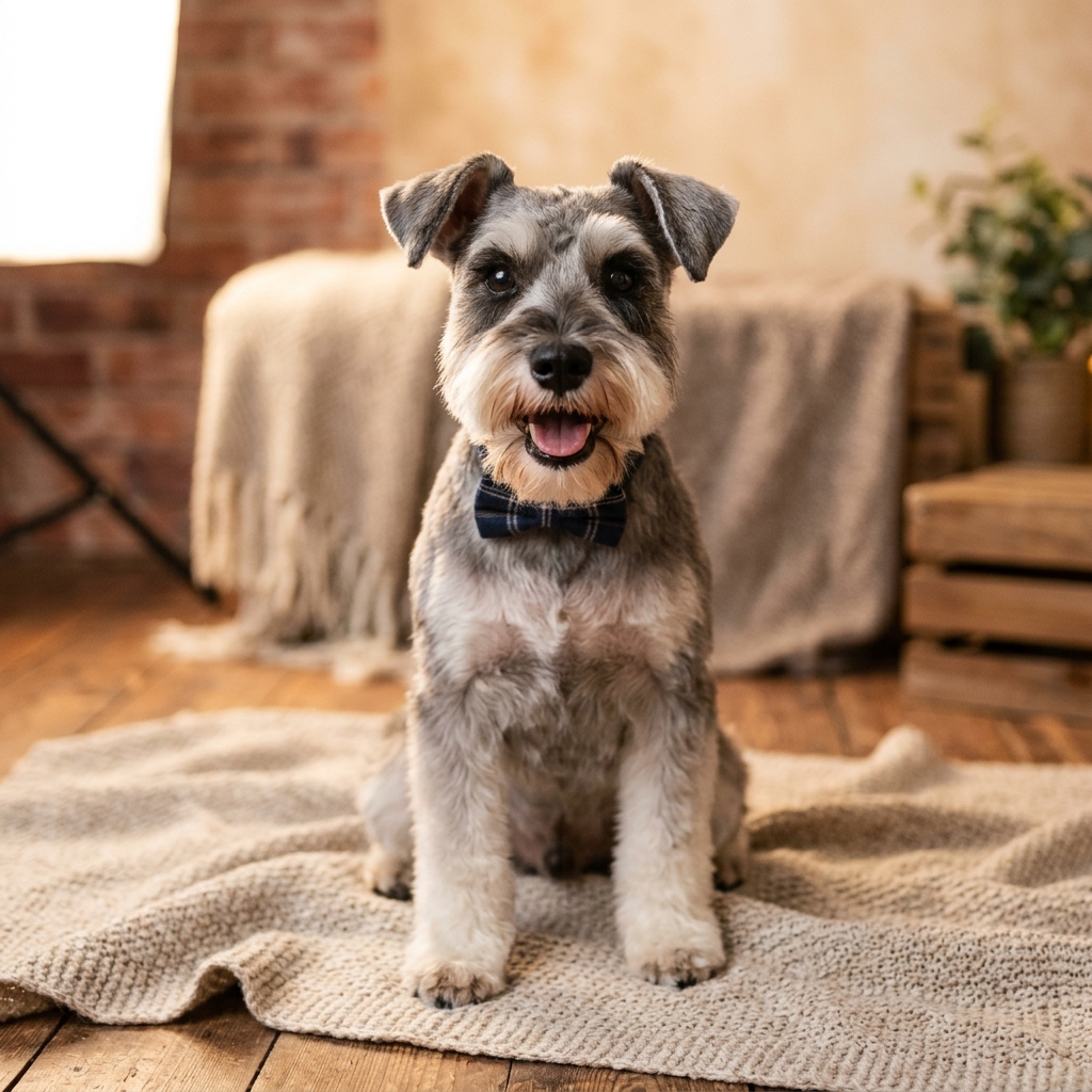 Schnauzer mini peluquería Canhijitos